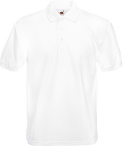 Fruit of the Loom SC63204 - HEAVY POLO 65/35 (63-204-0) White