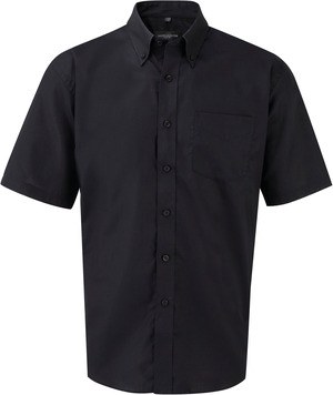 Russell Collection RU933M - Mens Short Sleeve Easy Care Oxford Shirt