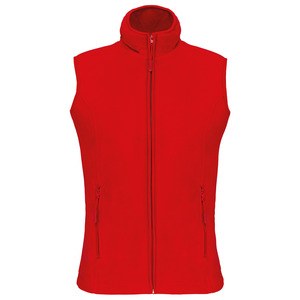 Kariban K906 - MELODIE - LADIES' MICRO FLEECE GILET Red