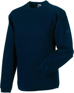 Russell RU013M - Heavy Duty Crew Neck Sweatshirt French Navy