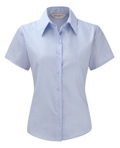 Russell Collection J957F - Womens short sleeve ultimate non-iron shirt