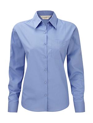 Russell Europe 934F - Long Sleeve Poplin Blouse