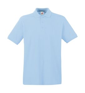 Fruit of the Loom 63-218-0 - Premium Polo Sky Blue