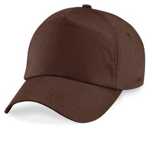 Beechfield B10 - Original 5 Panel Cap 100% Cotton Chocolate