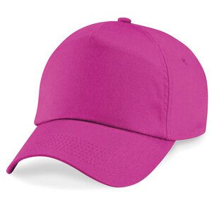 Beechfield BC10B - Junior original 5 panel cap Fuchsia