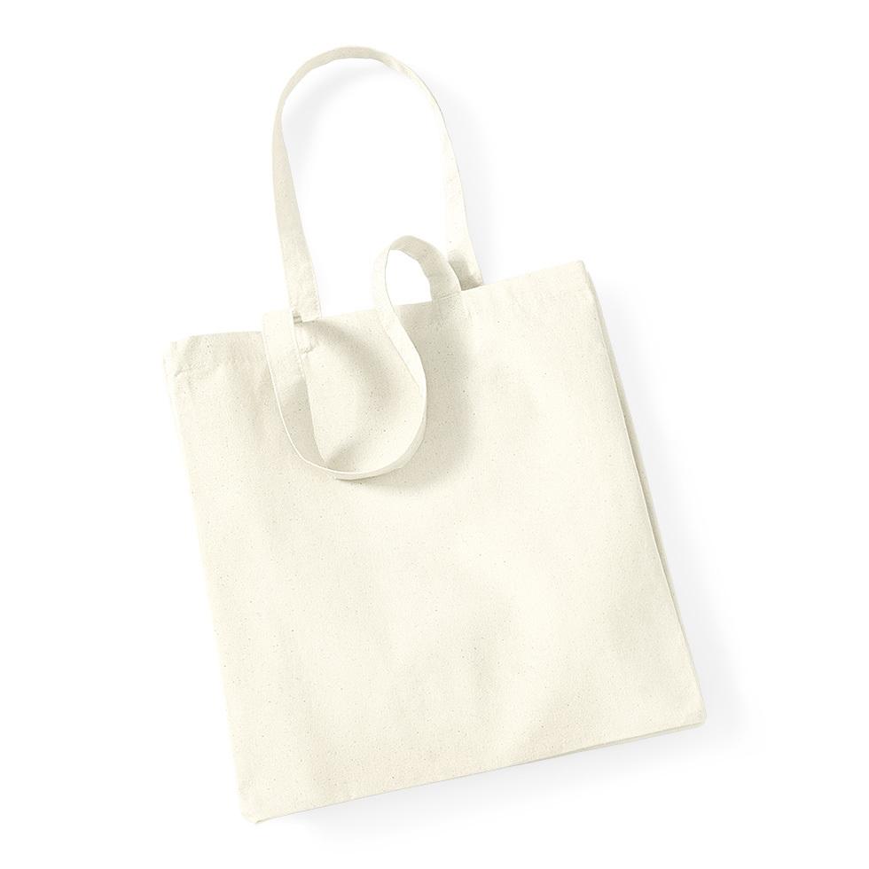 Westford Mill WM108 - Canvas classic shopper