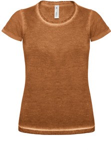 B&C DNM CGTWD71 - T-SHIRT DNM PLUG IN WOMEN Rusty Clash