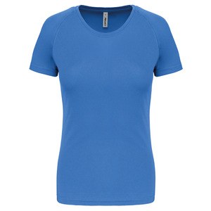 ProAct PA439 - LADIES' SHORT SLEEVE SPORTS T-SHIRT Aqua Blue