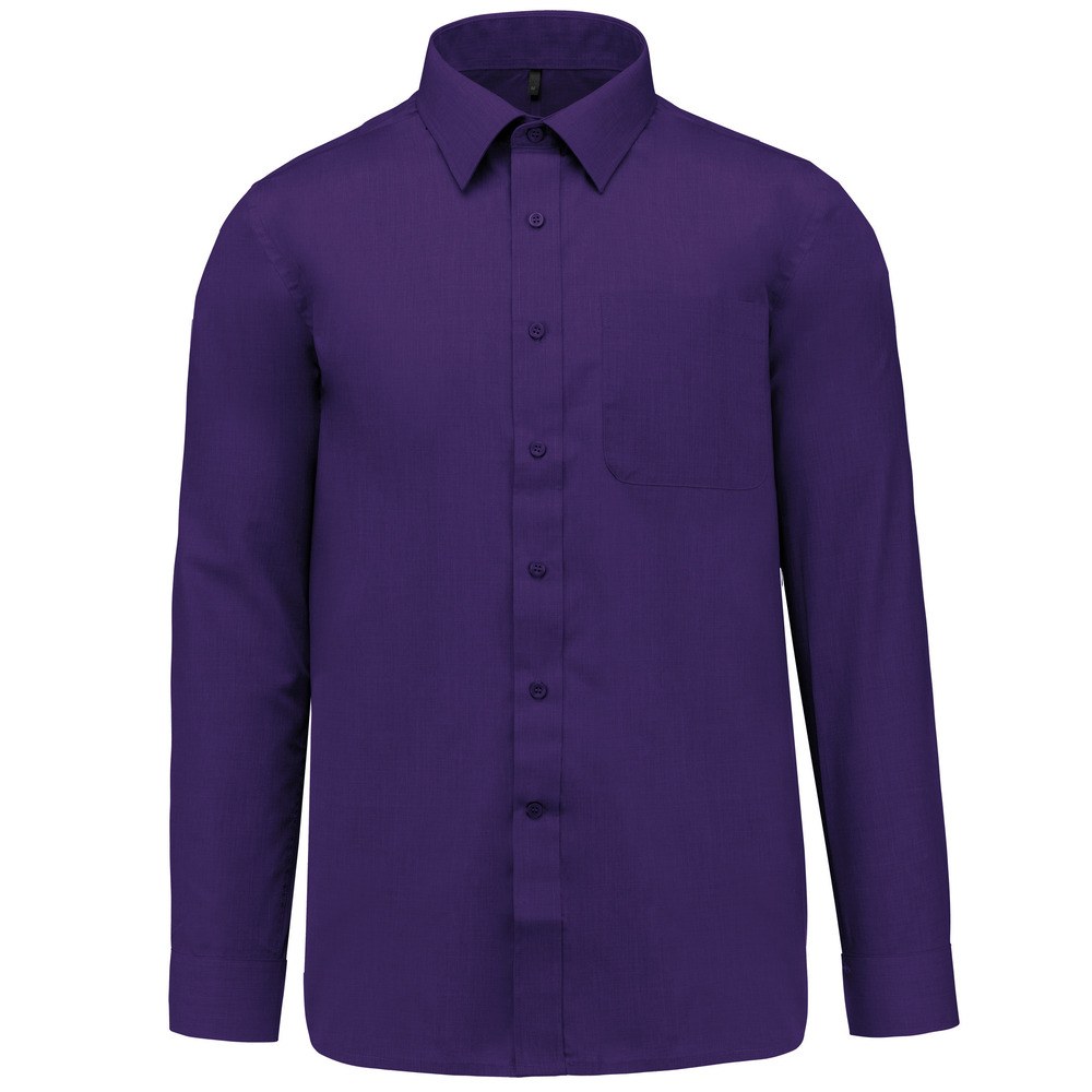 Kariban K545 - JOFREY - MEN'S LONG SLEEVE EASY CARE POLYCOTTON POPLIN SHIRT