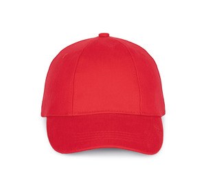 K-up KP119 - PRINTER'S CAP - 6 PANELS Red