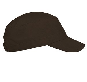 K-up KP060 - HAVANA - ARMY STYLE CAP Chocolate