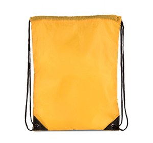 Kimood KI0104 - DRAWSTRING BACKPACK Yellow