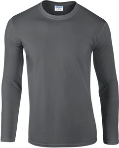 Gildan GI64400 - Softstyle Adult Long Sleeve T-Shirt Charcoal