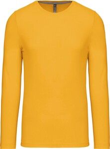 Kariban K359 - MEN'S LONG SLEEVE CREW NECK T-SHIRT Yellow