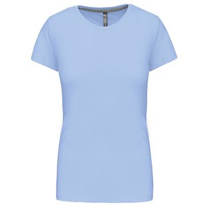 Kariban K380 - LADIES' SHORT SLEEVE CREW NECK T-SHIRT Sky Blue