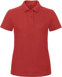 B&C CGPWI11 - ID.001 WOMAN PIQUE POLO Red