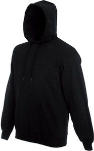 Fruit of the Loom SC244C - Hooded Sweat (62-208-0) Black/Black