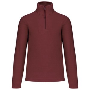 Kariban K912 - ENZO - ZIP NECK MICRO FLEECE TOP Wine