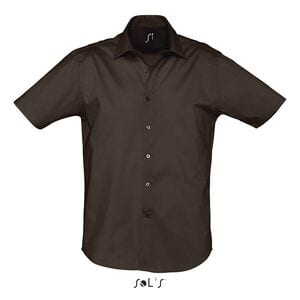 SOLS 17030 - Broadway Short Sleeve Stretch Mens Shirt