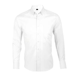 SOL'S 00551 - Business Men Long Sleeve Shirt White