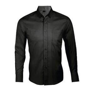 SOL'S 00551 - Business Men Long Sleeve Shirt Black