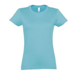 SOL'S 11502 - Imperial WOMEN Round Neck T Shirt Atoll Blue