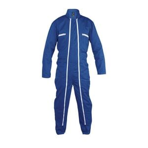 SOL'S 80901 - JUPITER PRO Workwear Overall With Double Zip Bleu bugatti