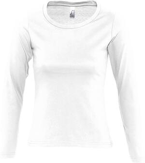 SOLS 11425 - MAJESTIC Womens Round Neck Long Sleeve T Shirt