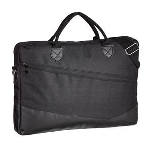 SOL'S 01395 - MANHATTAN 600 D Polyester Briefcase Black