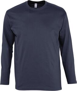 SOL'S 11420 - MONARCH Men's Round Neck Long Sleeve T Shirt Navy