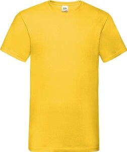 Fruit of the Loom SC22V - Valueweight V-Neck T (61-066-0) Sunflower Yellow