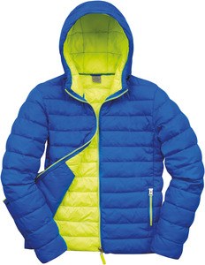 Result R194M - MENS SNOW BIRD PADDED JACKET Ocean Blue/Lime Punch