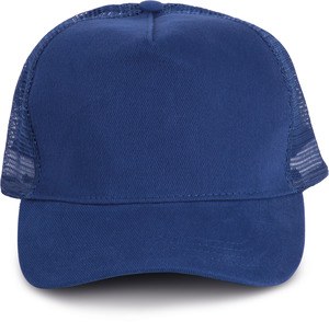 K-up KP137 - TRUCKER MESH CAP - 5 PANELS Royal Blue/ Royal Blue