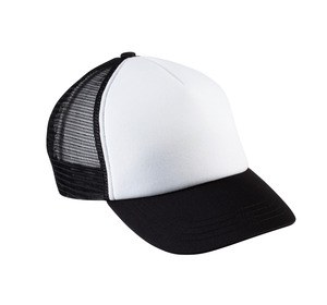 K-up KP143 - KIDS TRUCKER MESH CAP - 5 PANELS White / Black