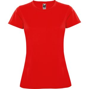 Roly CA0423 - MONTECARLO WOMAN Short-sleeve technical t-shirt Red