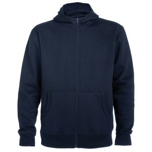 Roly CQ6421 - MONTBLANC Sweat hooded jacket with high neck and full zip