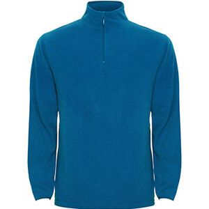 Roly SM1095 - HIMALAYA  Microfleece with half zipper in neck and chin protector Blue