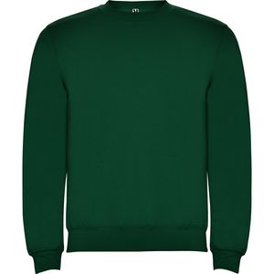 Roly SU1070 - CLASICA Classic sweatshirt with 1x1 elastane rib in collar Bottle Green