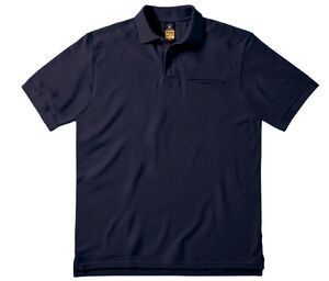 B&C Pro BC815 - Mens short-sleeved polo shirt with chest pocket