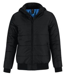 B&C BC335 - Superhood Black/Colbalt Blue