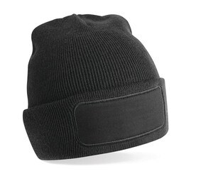 Beechfield BF445 - Fleece Lined Beanie Black