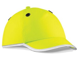 Beechfield BF535 - Men's high visibility cap Fluorescent Yellow
