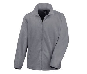 Result RS220 - Men's Long Sleeve Large Zip Fleece Grey