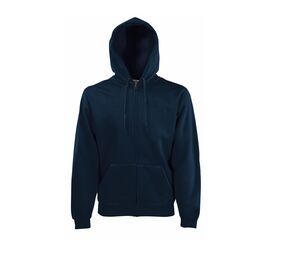 Fruit of the Loom SC274 - Men's large zip hoodie Deep Navy