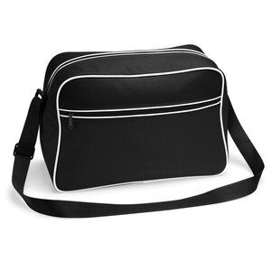 Bag Base BG140 - Retro bag Black/White