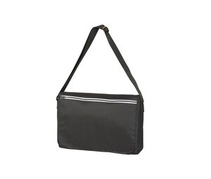 Black&Match BM902 - Messenger Bag Black/White