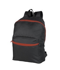 Black&Match BM903 - Lightweight backpack Black/Red