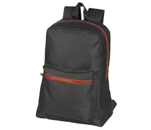 Black&Match BM904 - Classic Backpack Black/Orange