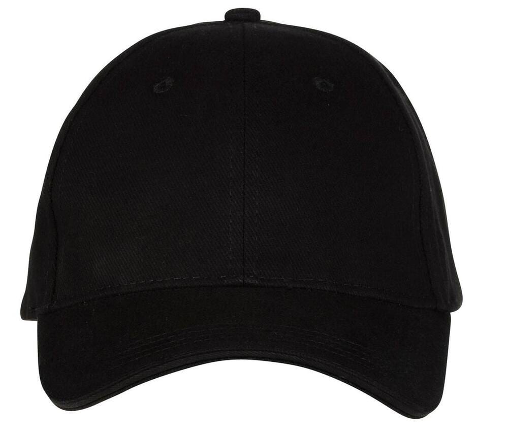 Black&Match BM911 - 6-panel sandwich cap