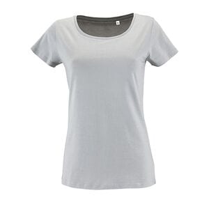 SOL'S 02077 - Milo Women Short Sleeved T Shirt Pure Grey
